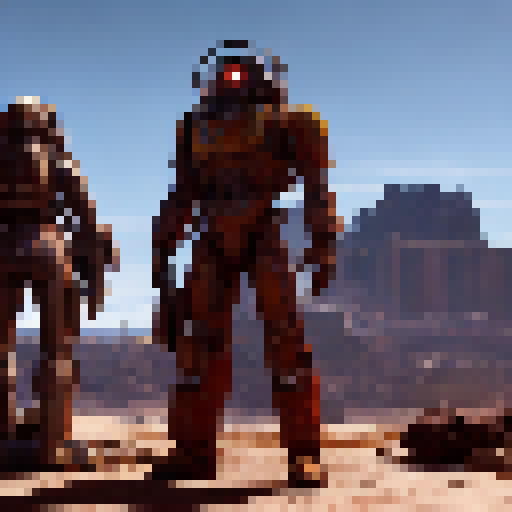 Characters from fallout Las Vegas 