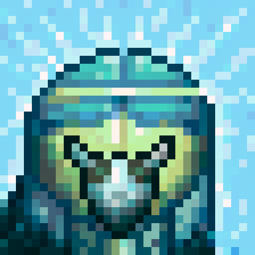 Wolf avatar, portrait, glowing eyes, plain background