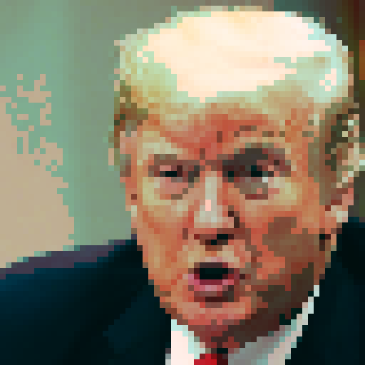 pixel trump