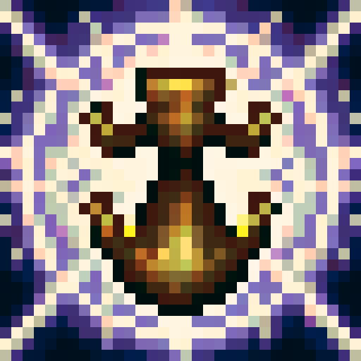 Sand worm from Dune, game icon, 32x32 pixel art, sRGB, skill art, close up, portrait, menacing, textured scales, glowing eyes
