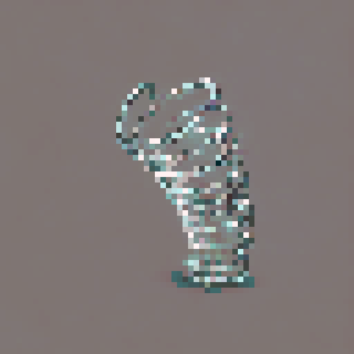 a coiled metal spring