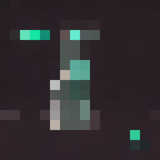 2D sci-fi robot hero character, vibrant colors, futuristic design, glowing eyes, metallic armor, mechanical limbs, dynamic pose, game icon, 16x16, pixel art, close up, portrait