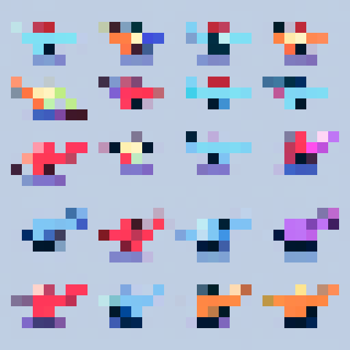 create a 2D slime enemy setup in frames for a bounce animation
