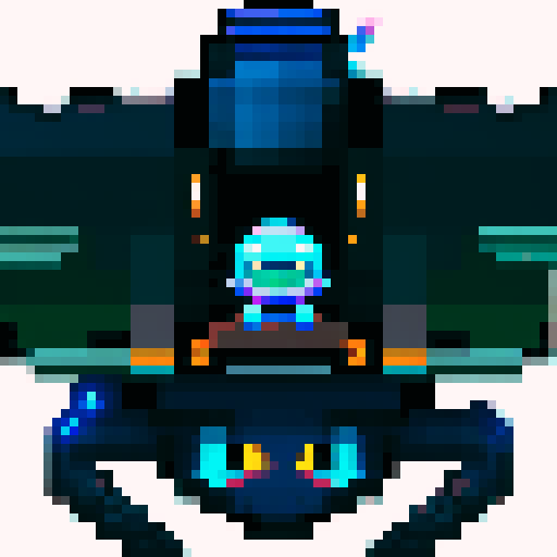 Top down enemy alien spaceships