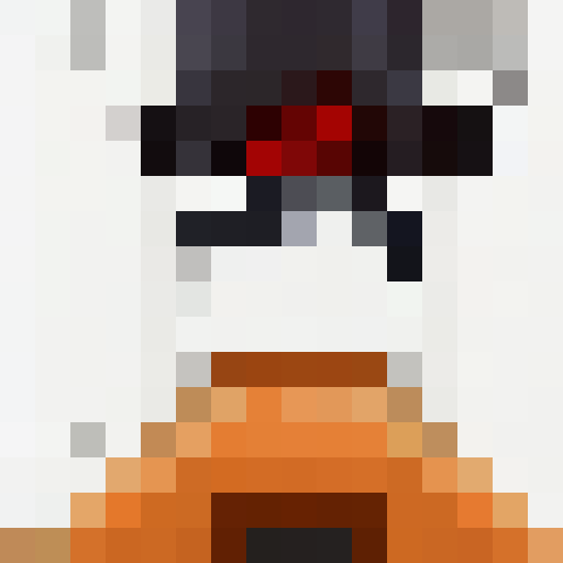 pokemon gloom, facing right, close up, monochrome, pixel art, game icon, 16x16, portrait, black background, white foreground