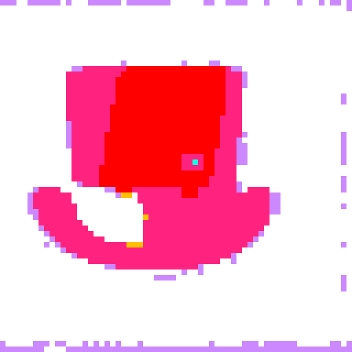 pixel art with a white background 