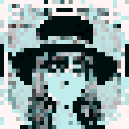 Female manga with hat