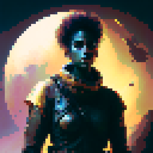 Moroccan Warrior with a lightsaber