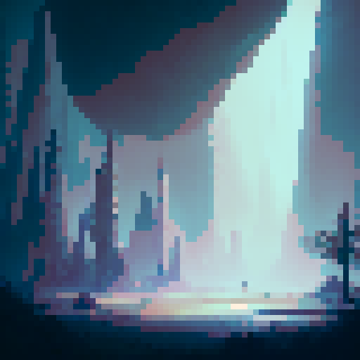 a forest with a low layer of fog on the ground with tombstones around and a ghost in the middle. This is all from a top down view.