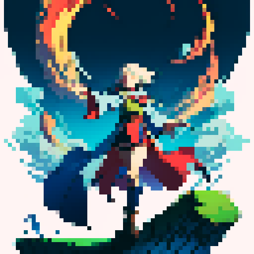 Full-body image of a wizard ready to fight