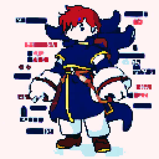 Fantasy Knight in a sidescroller view rendered with a transparent background