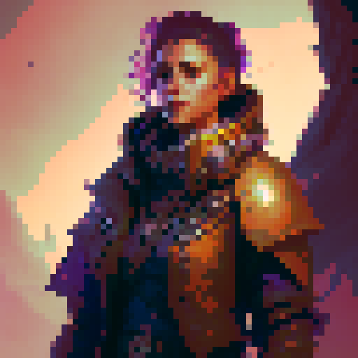 Night elf adventurer sprite 