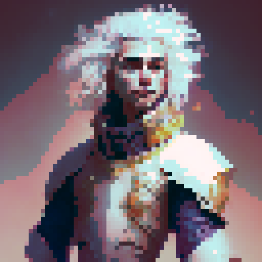 A kimdomg hearts style character, male, with long hair and sinuous white armor inlaid with stones