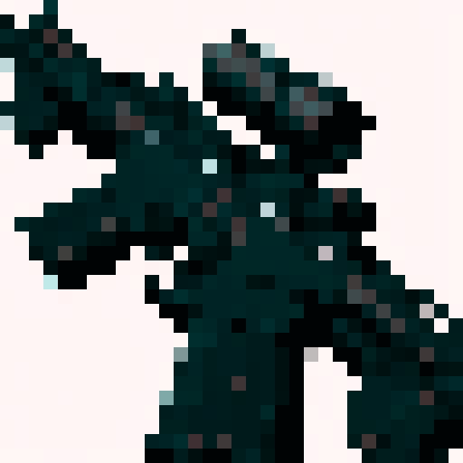 M4A1 Rifle icon, white background, black icon, pixel art