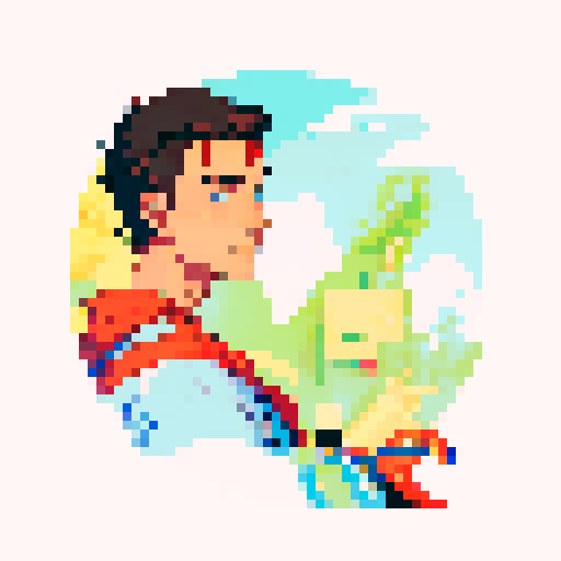 happy male nurse with short hair