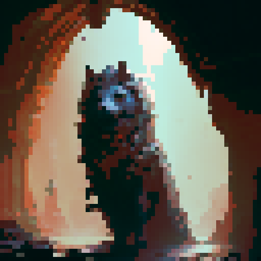 Dusty cobweb-covered stone walls, torch-lit narrow corridors, intricate carved wooden doors, flickering magical glyphs, treasure-filled chests, menacing spiked traps, mossy stone floors, iron bars blocking the passage