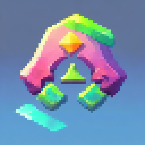 Create a 2D vectorized image of the Gran Canaria Island's silhouette filled with circles using a green color palette. It's crucial that the circles form the exact shape of the island, highlighting its unique outline. The image should have a non-realistic style and focus on the island's form.