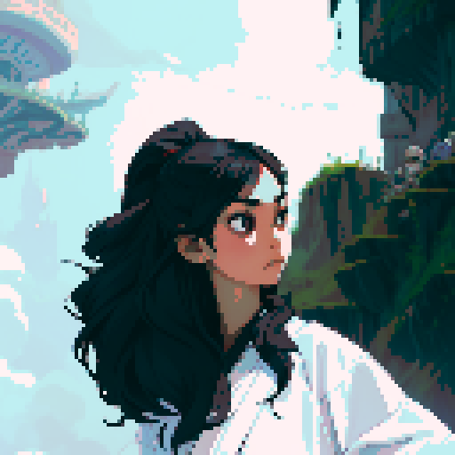 Southeast Asian woman, long wavy hair, White skin, round face, black eyes, age 20, wearing a robe, make a blank face