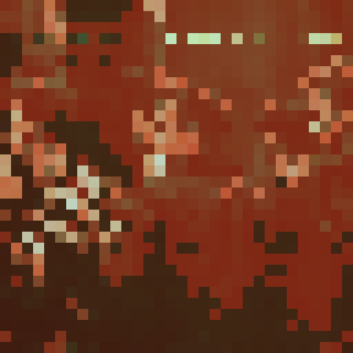 make all text in the source picture scrambled and illegible