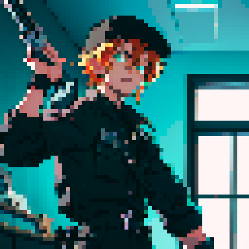 The Protaganist of TintMeta. The young window tinter. He is wearing black clothes, and a black baseball cap. He has a Teal Heat Gun in his hand as his "Weapon"
