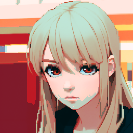 Copy reference image, pixel art
