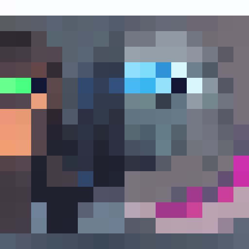 these cute game developers in vibrant colors