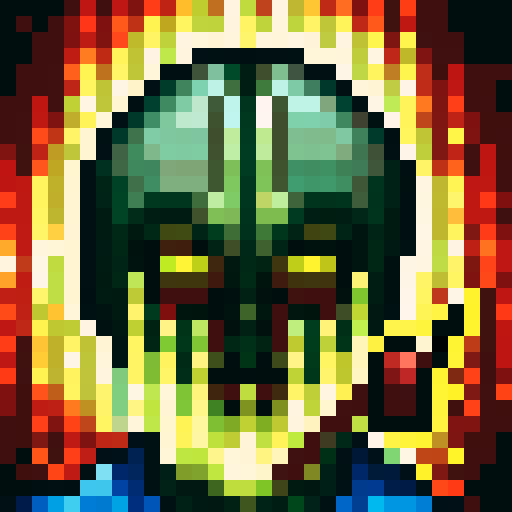8bit zombie bloody