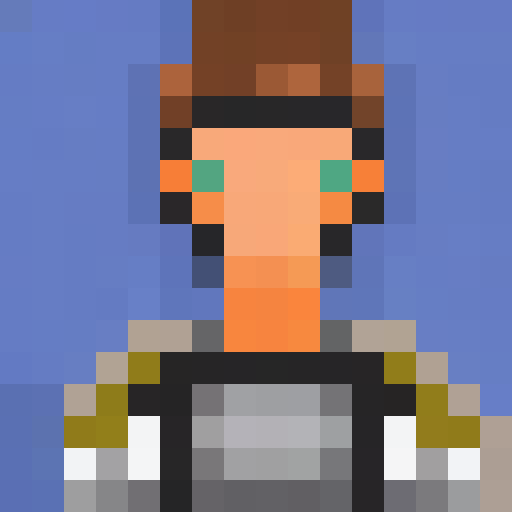 chico, chibi estilo pokemon gba de cabello azul, ojos negro, sueter, negro azulado oscuro, cuello blanco de algodon,  camisa blanca, pantalin negro azulado oscuro, zapatillas blancas