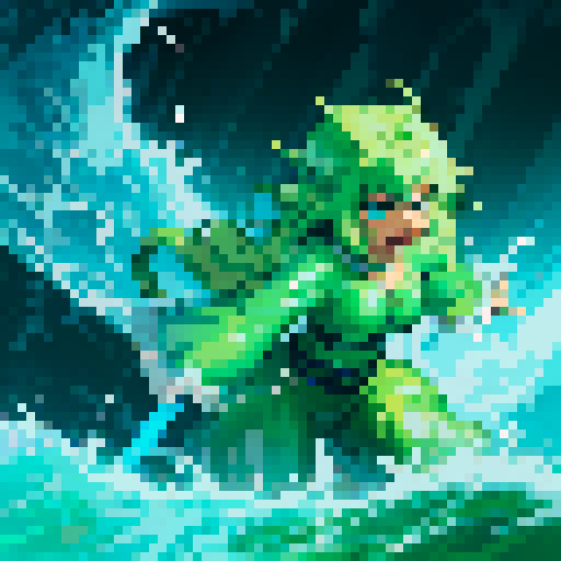 tidal wave of slime, slime wave, gelatinous slime