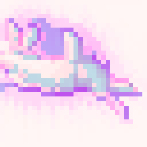 pink bunny, game icon, 32x32 pixel art, sRGB, skill art, close up, portrait, cute,, vibrant, expressive eyes, whimsical, adorable, lively, vibrant colors, intricate pixels, charming, playful, joyful, miniature, delightful, captivating