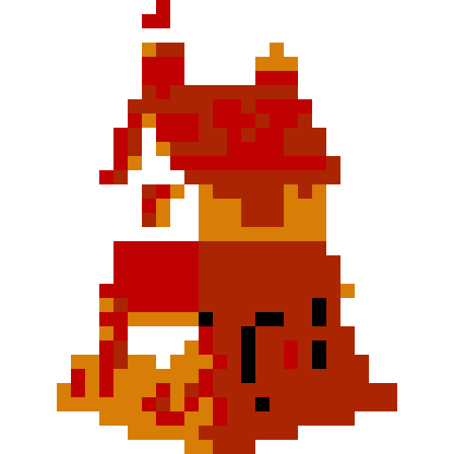 layered triangular red clay shingle tower top. Usable as an asset (clear, thick lines and a white background). 