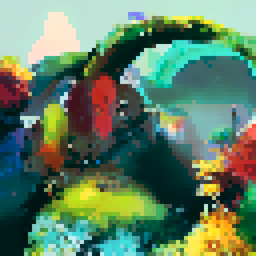 landscape portrait of Pandora's vibrant blue and teal terrain, featuring winding rivers flowing through lush, verdant forests, all rendered in a painterly style with textured brushstrokes and luminous highlights