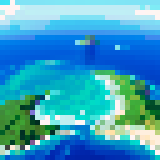 A picture of the Earth with a view of the Pacific Ocean near Japan 