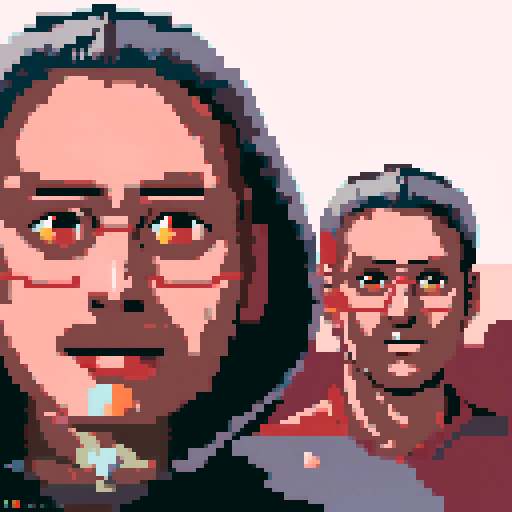 Copy the reference image in pixel art
