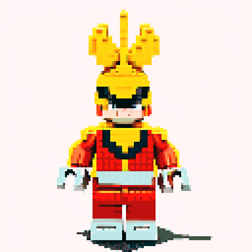 capcom character ryu pixel lego
