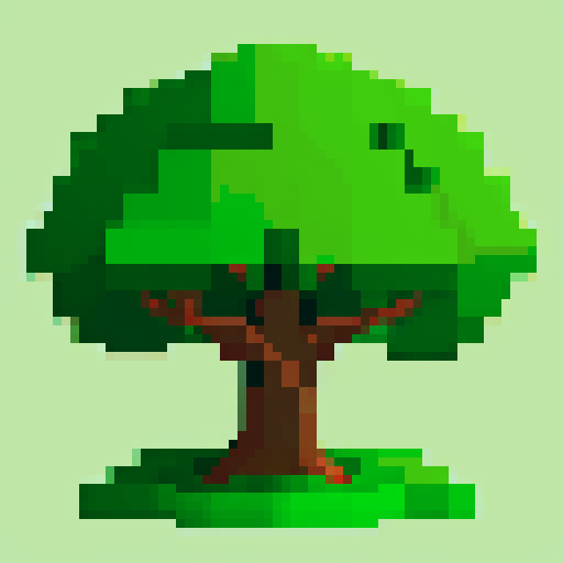 green tree 