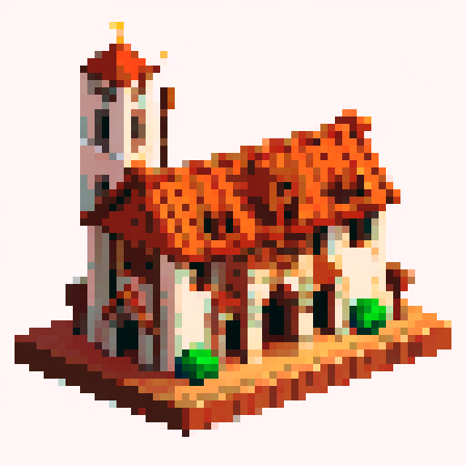 copper flying buttress with mechanical support. White background