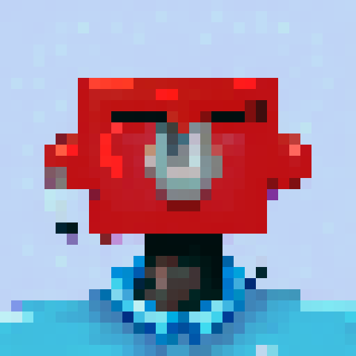 phone guy annoyed, 32x32 pixel art, portrait, furrowed brows
