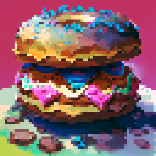 donut, colorfull