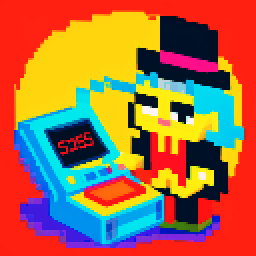 magician in 1980s style, using casette tape to cast sorcery