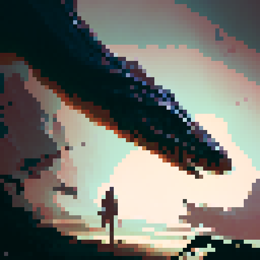 lizard with sharp teeth, dark brown scales, crawling on the ground, rpg enemy sprite, dreary field, fantasy RPG