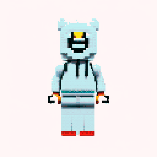 hoody pixel lego 
