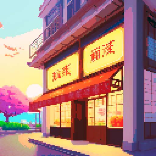 夏日傍晚，夕阳下微风吹动树叶掉落，一个可爱的短发女孩拉着一个男孩的手，他们准备进入商店，商店的logo写着乐高。