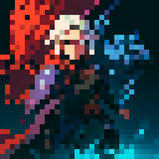 wizard character sprite in the style of diablo 2