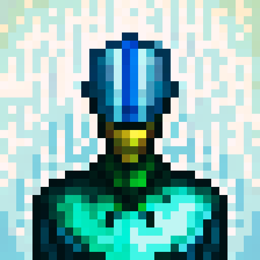 32x32 pixel art, sRGB, game icon, close up, skill art, armour, drone, portrait