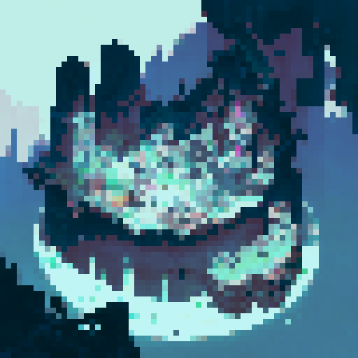 dead city landscape, eerie and desolate, with towering skyscrapers crumbling into ruins, amidst the chaos, monstrous eight-legged creatures crawl, their sharp fangs glistening under the pale moonlight, an unsettling harmony between decay and horror, captured in a hauntingly beautiful portrait