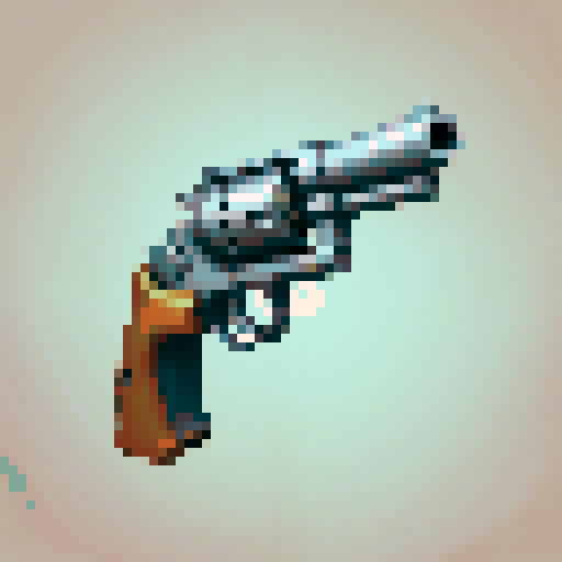 A gun