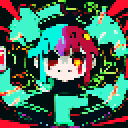 Large computer, futuristic, glowing, neon colors, detailed circuitry, wires, mechanical, sleek design, , 