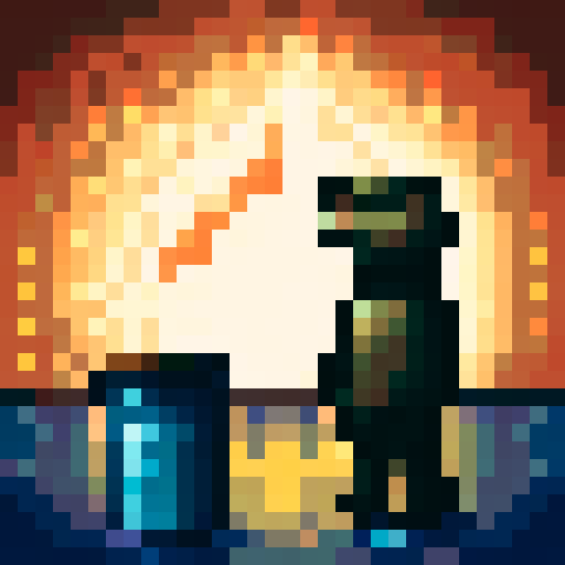 Racoon in garbage can