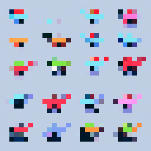 create a 2D slime enemy setup in frames for a bounce animation
